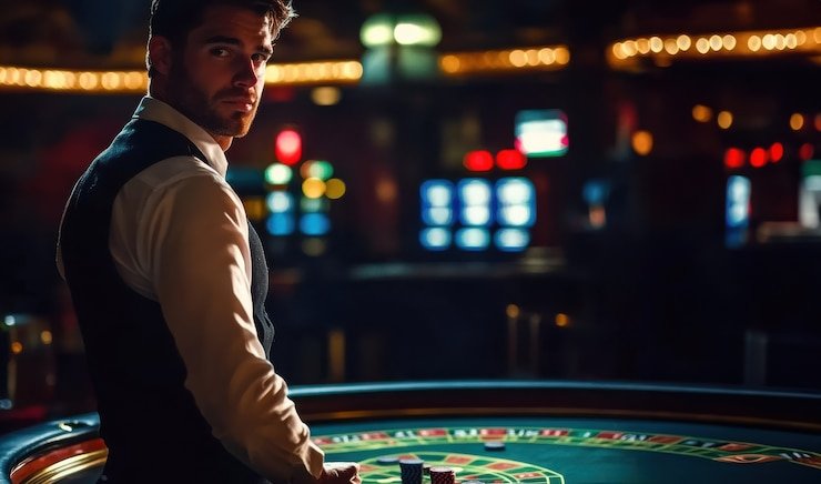 Tema Slot Harta Ultra bernuansa emas